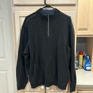 Tommy Bahama large men’s pullover quarter zip great used condition